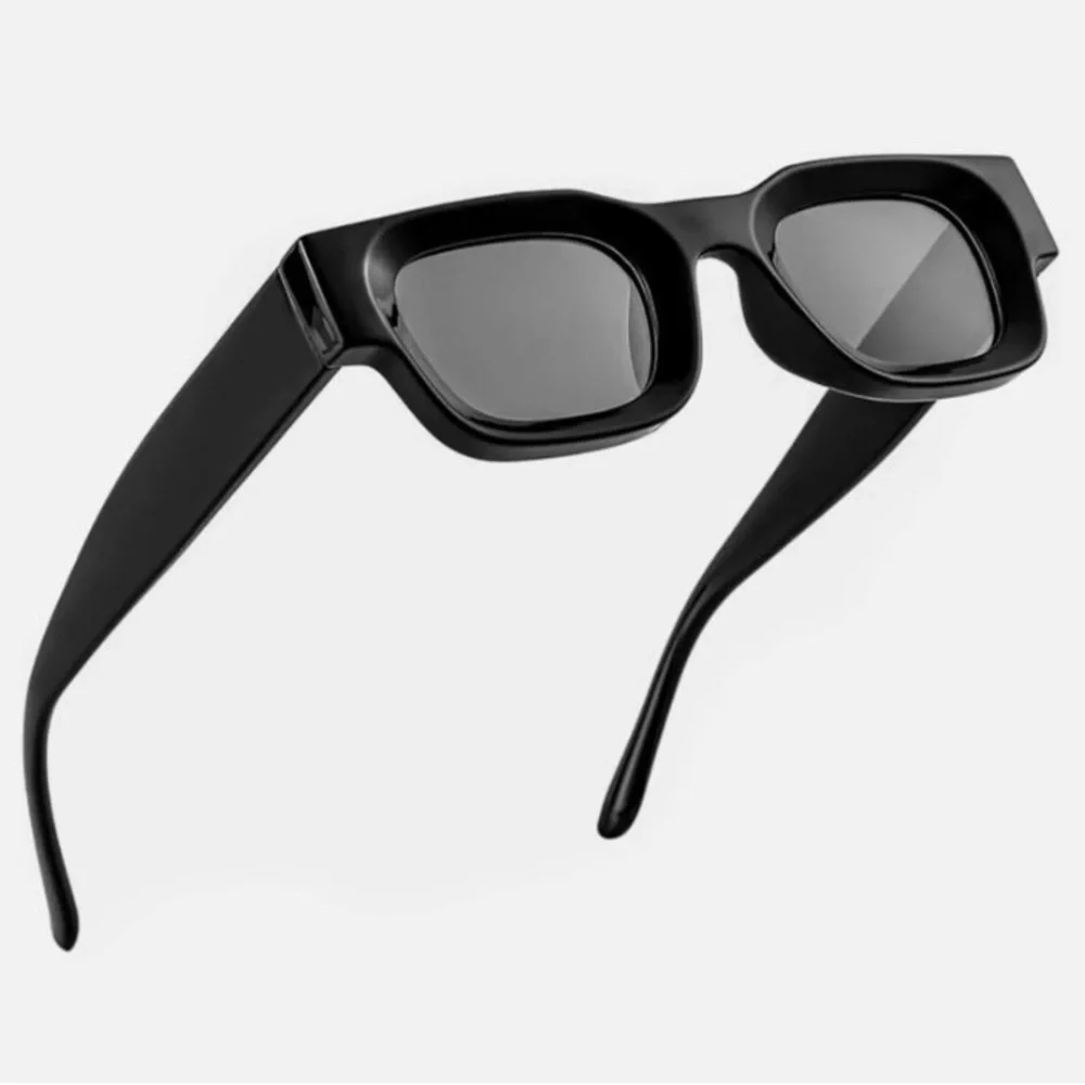 Fashion Men Women Sunglasses Black Lens Square Retro Style‎ New Style Hip Hop